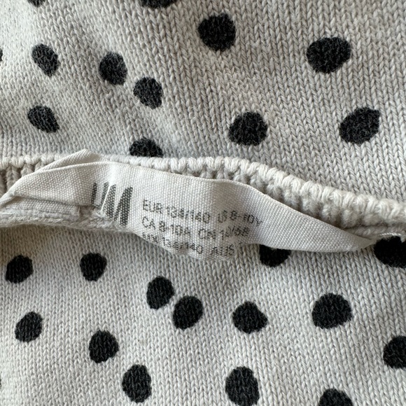3 FOR $15 - Polka dot lightweight knit sweater H&M kids 8-10 years - Picture 3 of 4